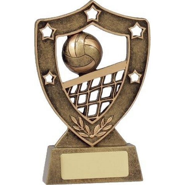 Volleyball Trophy Shield