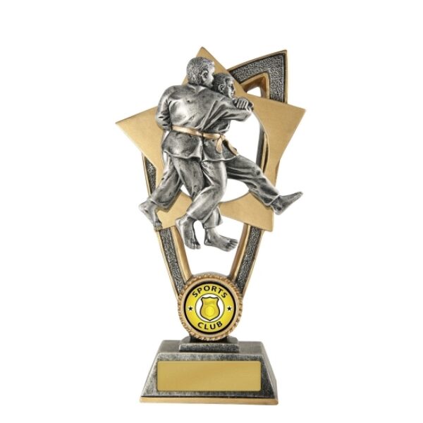 Ezi-Rez Martial Arts Trophy With 25mm Centre