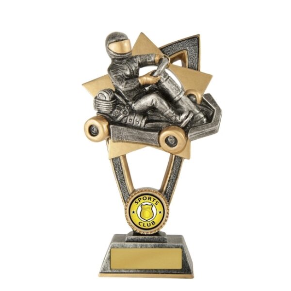 Ezi-Rez Go-Kart Trophy With 25mm Centre