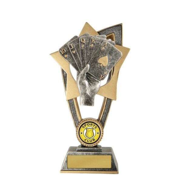 Ezi-Rez Poker Trophy With 25mm Centre