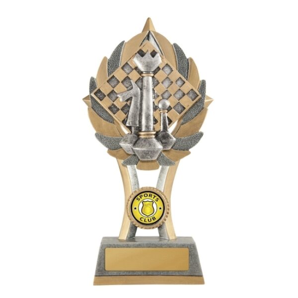 Chess Trophy With 25mm Centre