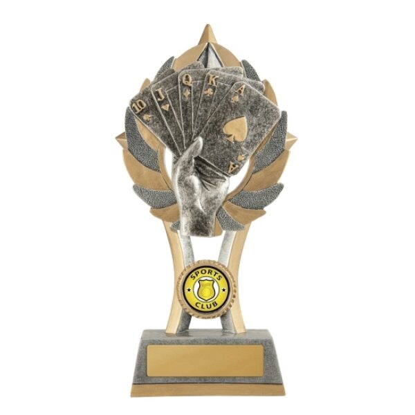 Ezi-Rez Poker Trophy With 25mm Centre