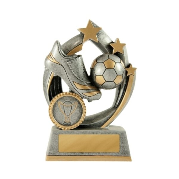 Atomic Football Trophy With 25mm Centre