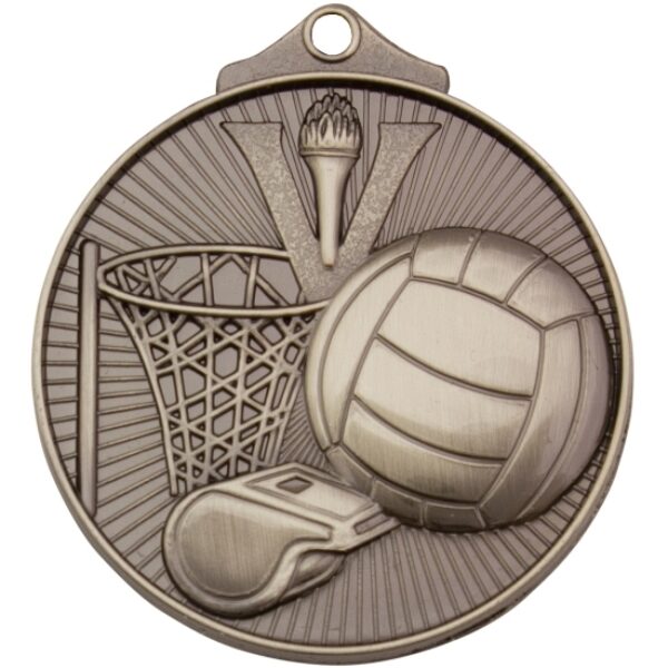 Netball Medal Gold