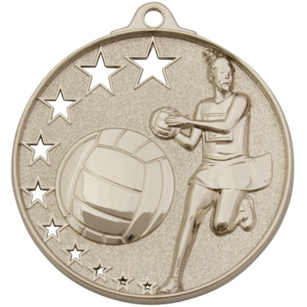 Netball Medal Gold