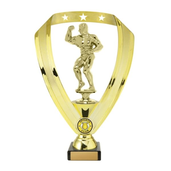 Body Building Trophy With 25mm Centre