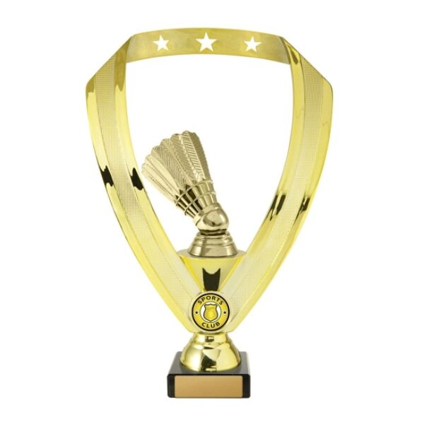 Badminton Trophy With 25mm Centre